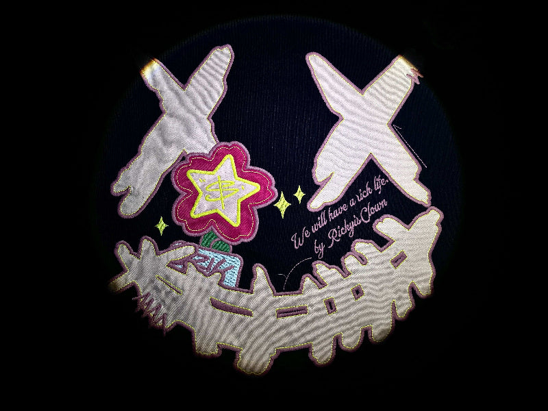 "Money Flower" Ripped Smiley Tee “有钱花”撕裂笑脸短袖