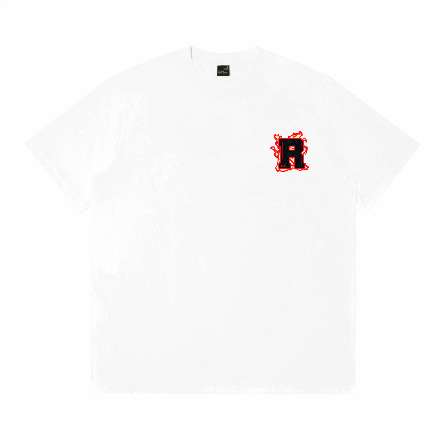 Blazing Inferno Splatter Smiley Tee 熊熊烈焰刷漆笑脸短袖