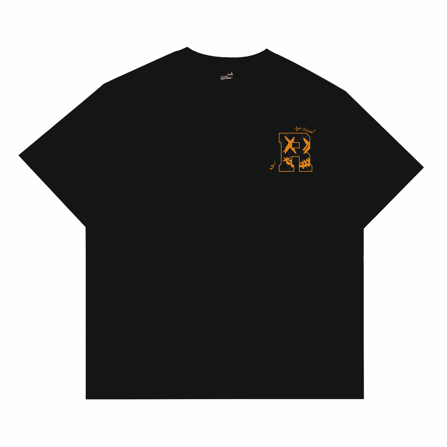 RIC Cyborg Serpent Splatter Smiley Tee 机械蛇刷漆笑脸短袖