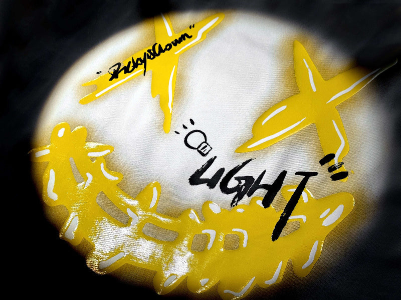 Rickyisclown Incandescent Bulb Joker Smiley T-shirt 2024 RIC 白熾燈撕裂笑臉短袖上衣 2024