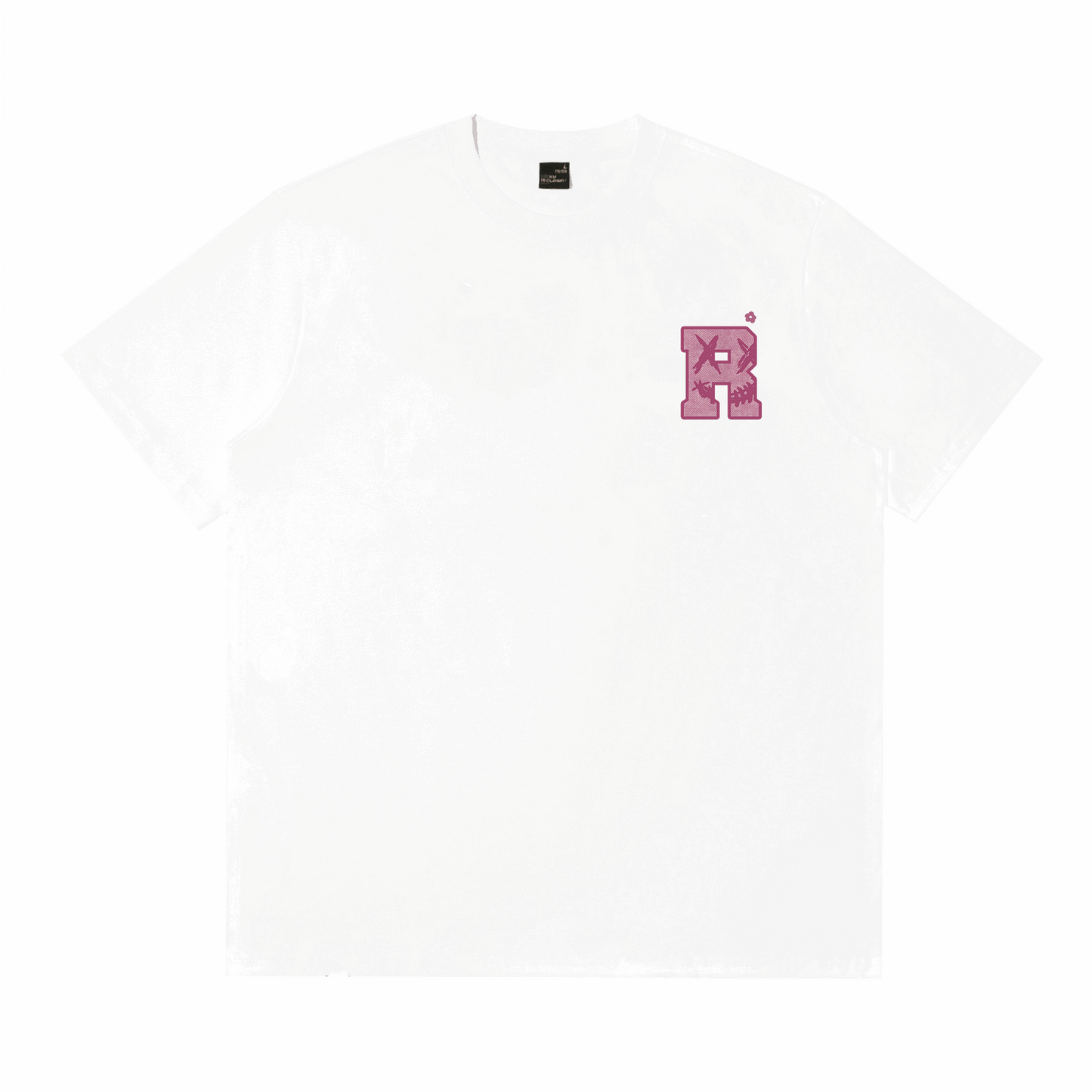 RIC Pink Mood Splatter Smiley Tee 粉色心情刷漆笑脸短袖