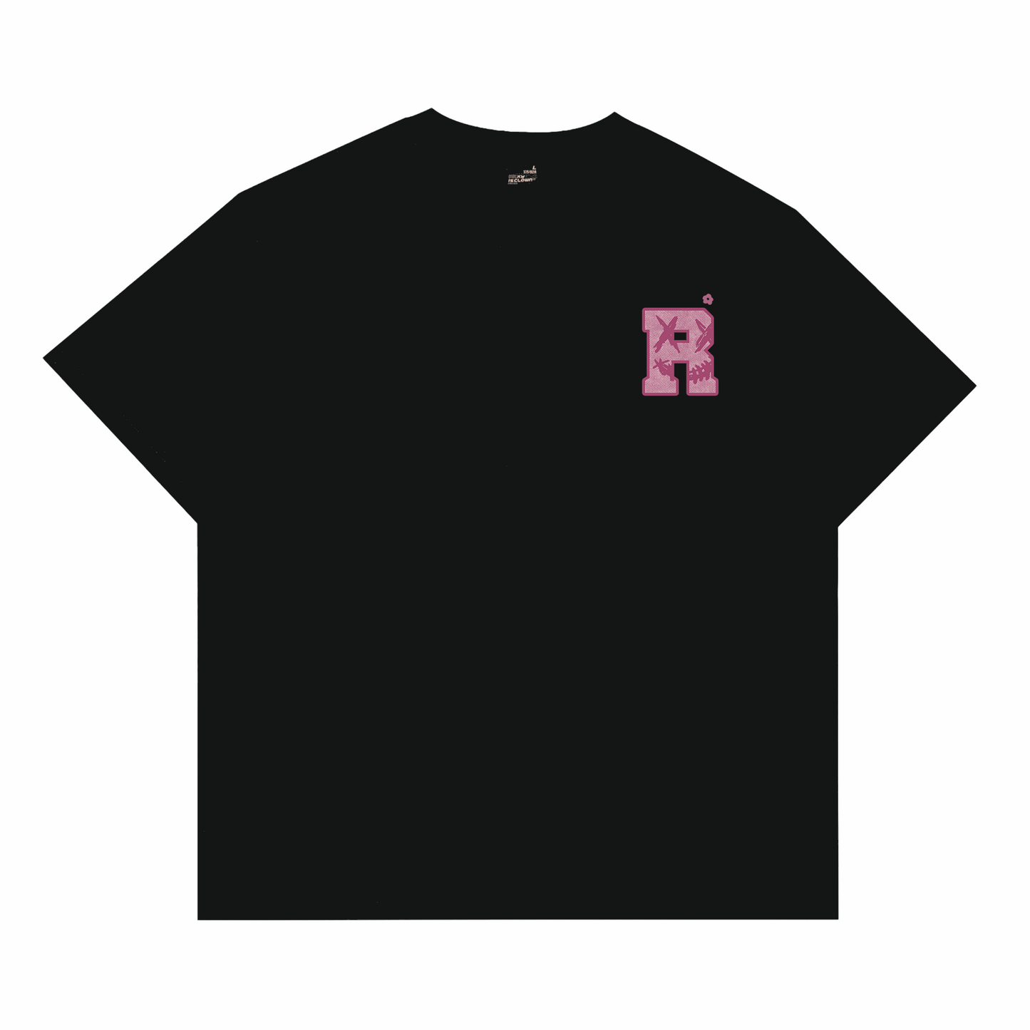 RIC Pink Mood Splatter Smiley Tee 粉色心情刷漆笑脸短袖