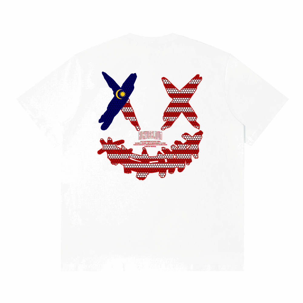 RIC Malaysia Limited Ripped Smiley Tee 马来西亚限定撕裂笑脸短袖
