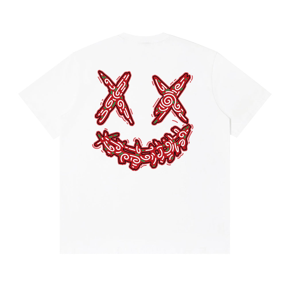 RickyisClown Dizzy Face 3M Reflective TornSmiley Tee RIC迷糊脸3M反光撕裂笑脸短袖
