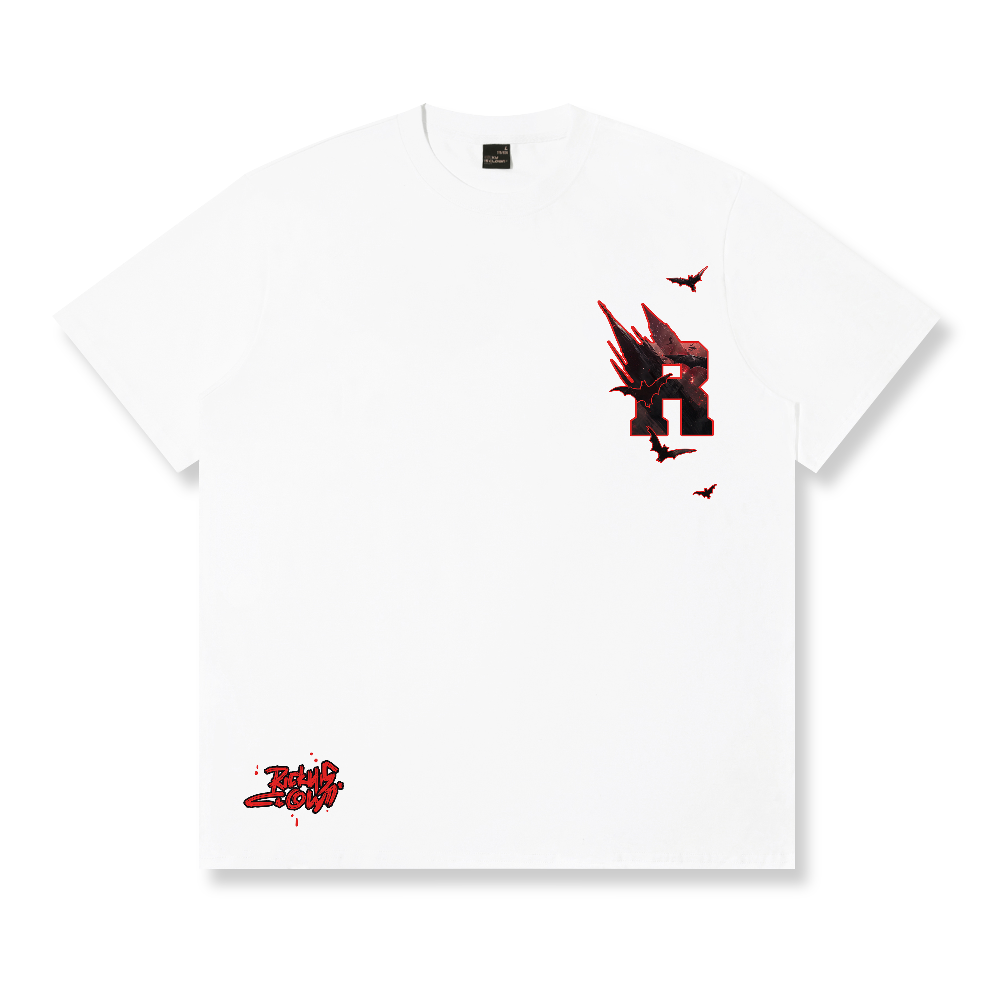 RickyisClown Bat Wings Torn Smile Tee RIC蝙蝠之翼撕裂笑脸短袖
