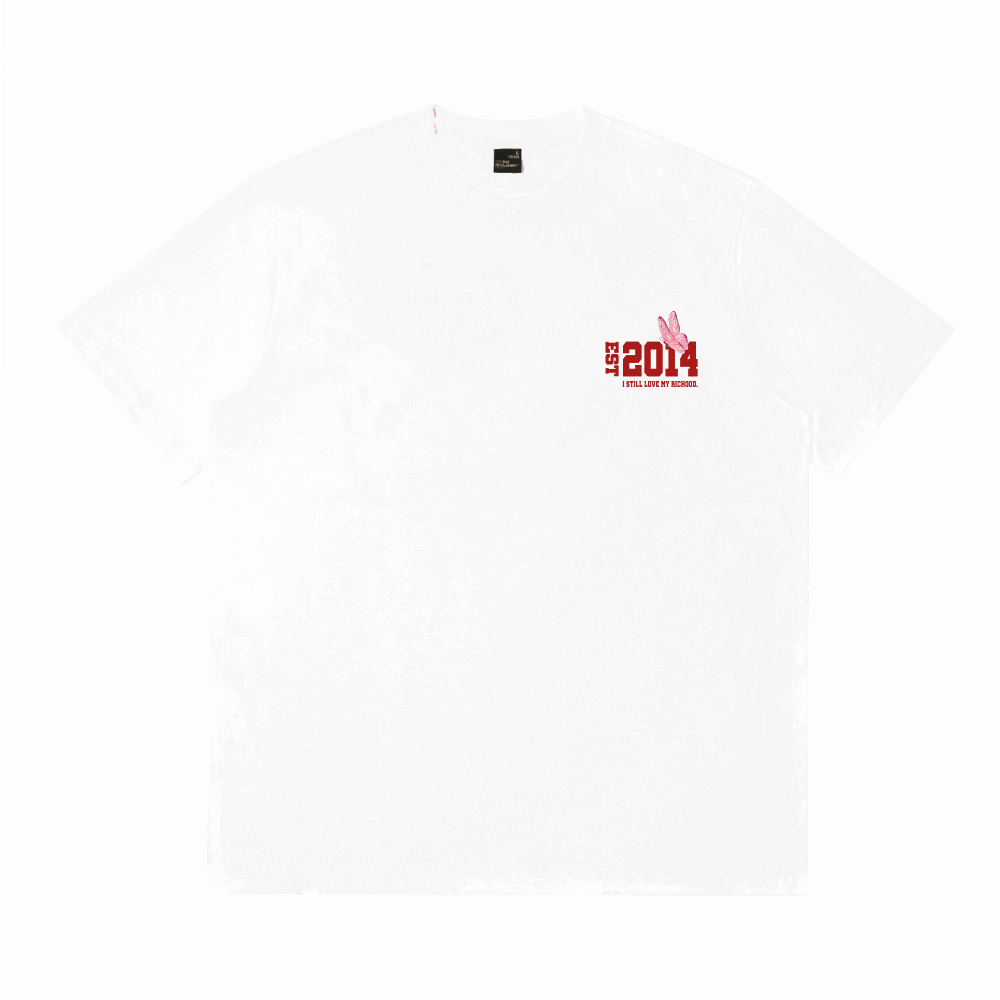RickyisClown Bloodwing Ripped Smiley Tee RIC血蝶撕裂笑脸短袖