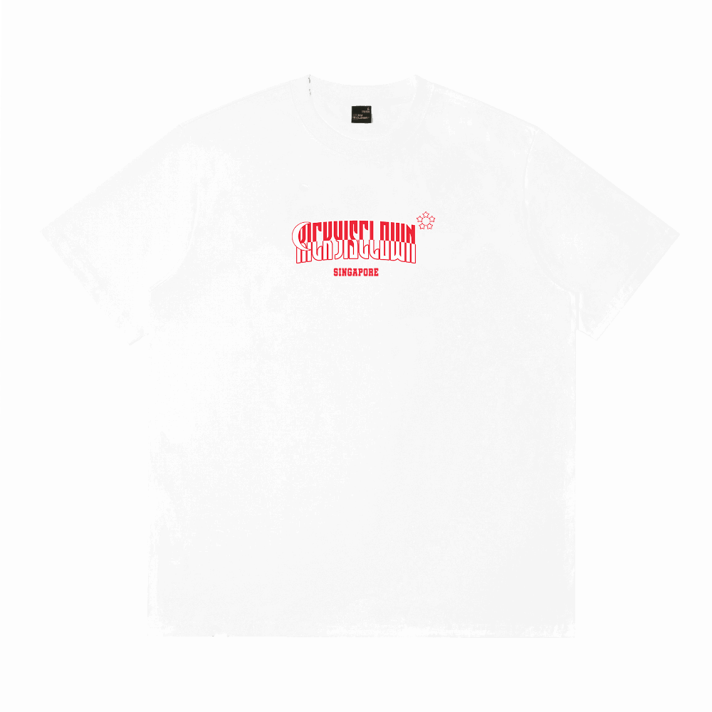 RickyisClown Singapore Limited Ripped Smiley Tee RIC新加坡限定撕裂笑脸短袖