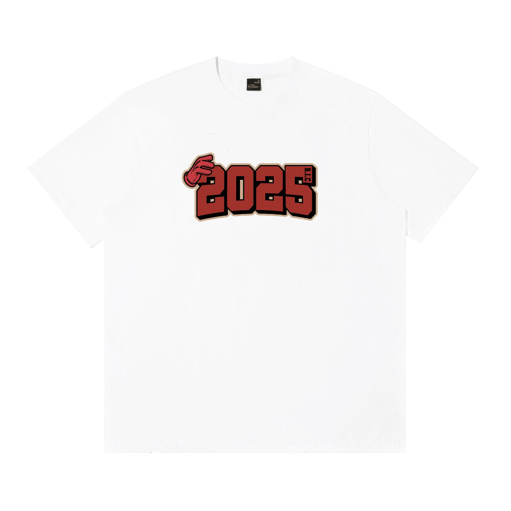 RickyisClown Joker Era Embroidered Patch Ripped Smiley Tee RIC小丑元年贴布绣撕裂笑脸短袖