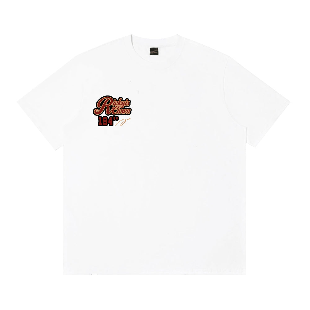 RickyisClown Red Snake & Gold Patch Ripped Smiley Tee RIC红蛇与金贴布撕裂笑脸短袖