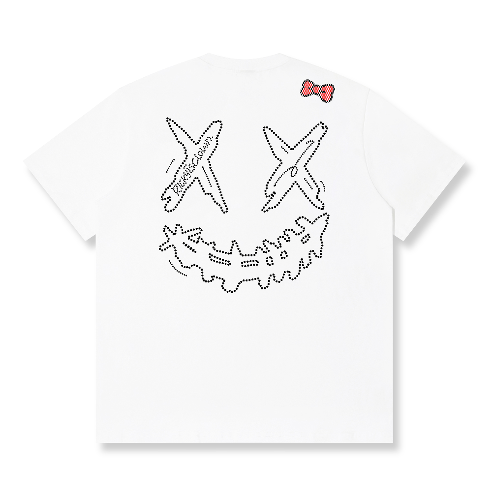 RickyisClown I’m Wearing a Tie Torn Smile Tee (Pineapple Head Limited) RIC我打领带了 撕裂笑脸短袖(菠萝头限定)