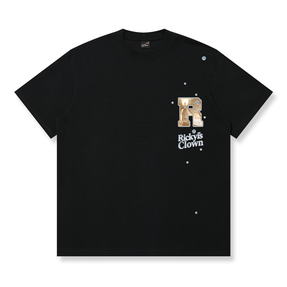 RickyisClown Sacred Crystal Torn Smile Tee RIC神圣水晶撕裂笑脸短袖