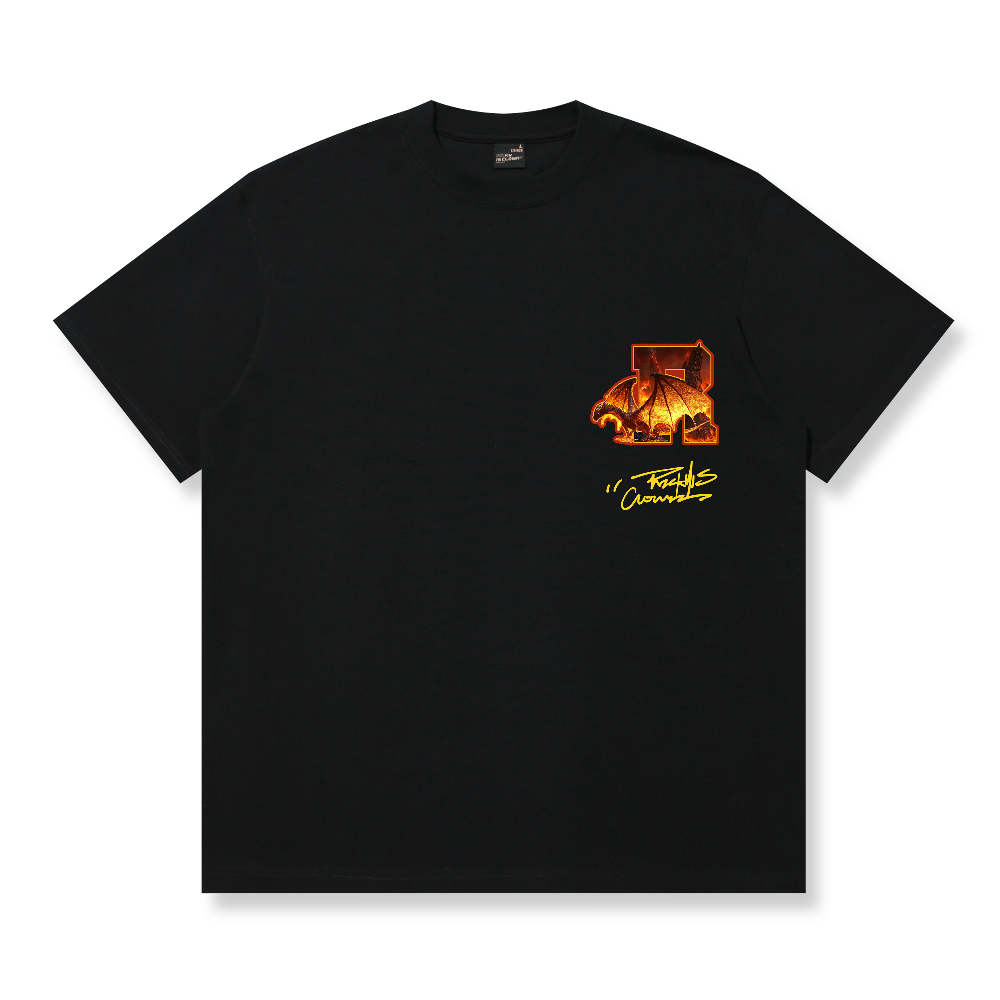 RickyisClown Blazing Dragon Realm Torn Smile Tee RIC 火龙秘境撕裂笑脸短袖