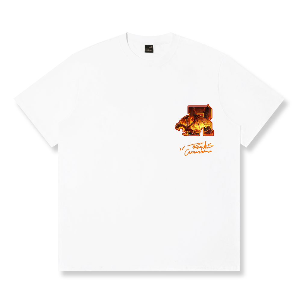 RickyisClown Blazing Dragon Realm Torn Smile Tee RIC 火龙秘境撕裂笑脸短袖