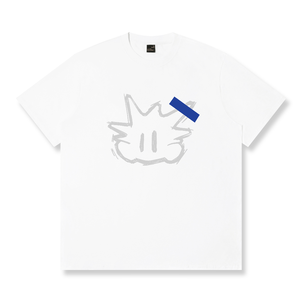 RickyisClown Polaroid Torn Smile Tee – Pineapple Head Limited RIC大头贴 撕裂笑脸短袖(菠萝头限定)