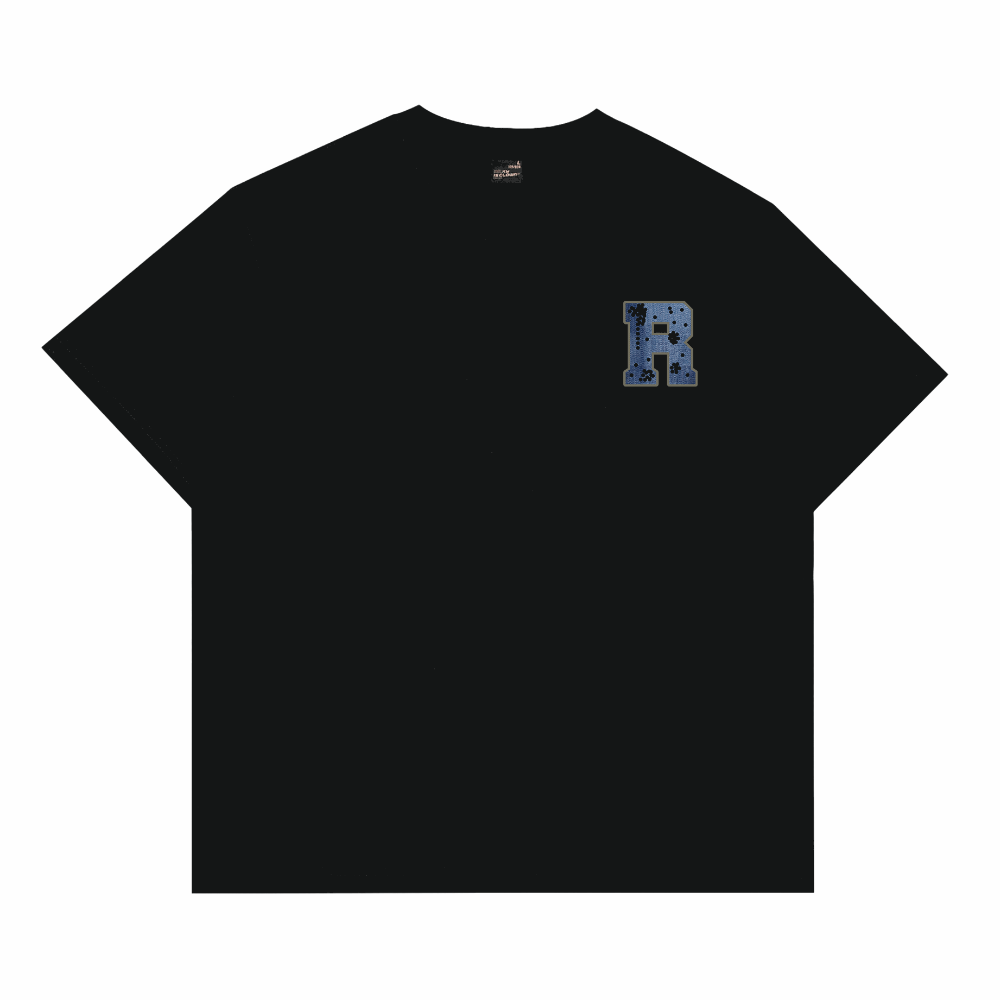 RIC Denim Obsession Ripped Smiley Tee 牛仔迷情撕裂笑脸短袖