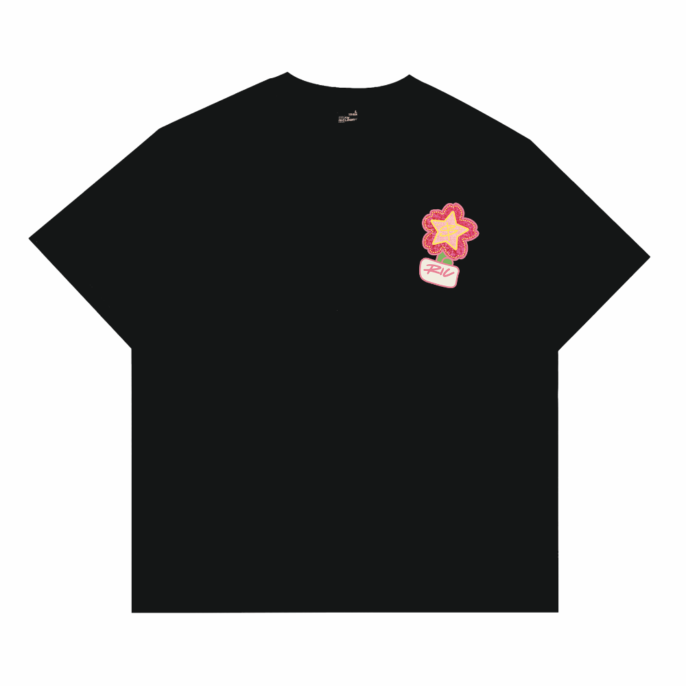 RIC "Money Flower" Ripped Smiley Tee “有钱花”撕裂笑脸短袖