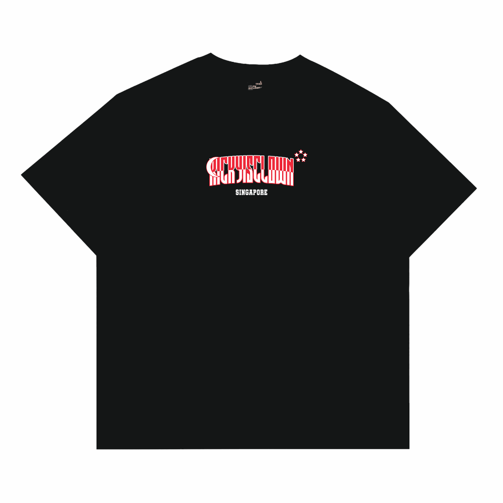 RickyisClown Singapore Limited Ripped Smiley Tee RIC新加坡限定撕裂笑脸短袖