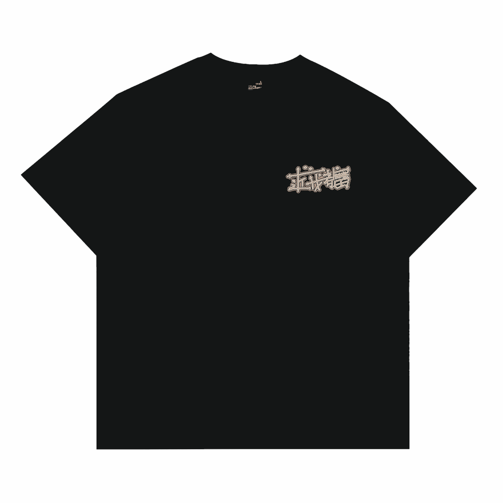 RickyisClown "Wealth Attractor" Ripped Smiley Tee RIC“近我者富” 撕裂笑脸短袖