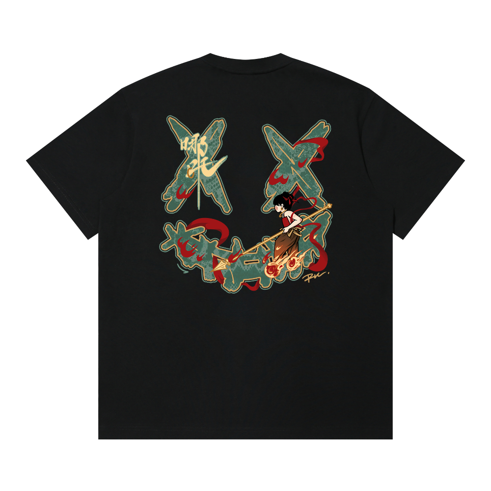 RickyisClown"LOTUS SPEAR" Ripped Smiley Tee RIC“莲之枪”撕裂笑脸短袖
