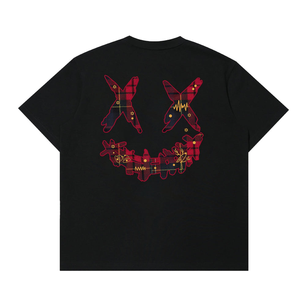 RIC Christmas Adventure Patch Ripped Smiley Tee 圣诞奇遇贴布撕裂笑脸短袖