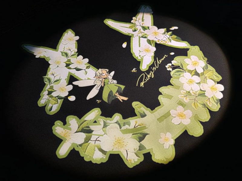 RickyisClown Flower Fairy Tee Edisi Terhad RIC限定IP花仙子短袖