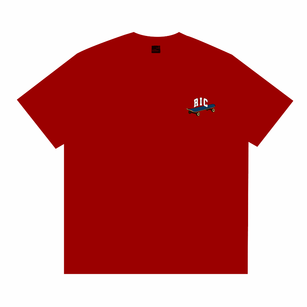 RickyisClown "Friends Forever" Ripped Smiley Tee RIC“老友记”撕裂笑脸短袖
