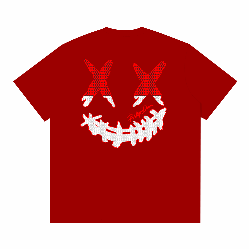 RickyisClown Indonesia Limited Ripped Smiley Tee RIC印尼限定撕裂笑脸短袖