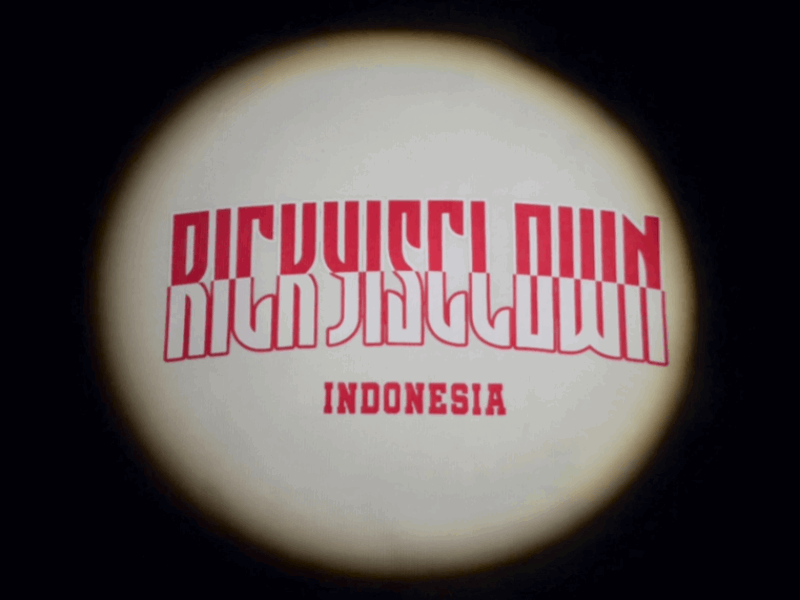 RickyisClown Indonesia Limited Ripped Smiley Tee RIC印尼限定撕裂笑脸短袖
