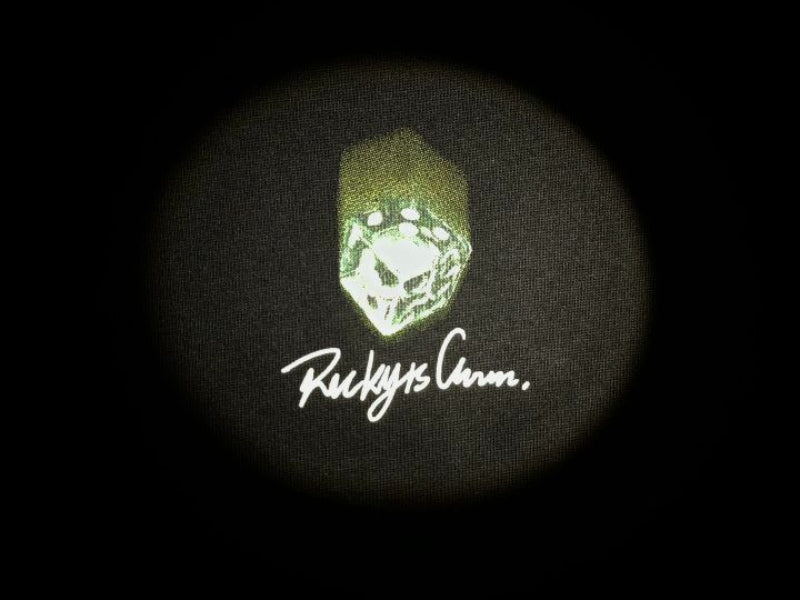 RIC Jade Dice Silver Leather Tee 碧绿骰子银皮短袖