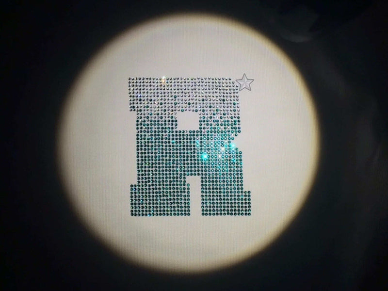 RIC Tiffany Blue Rhinestone Smiley Graphic T-Shirt 蒂芙尼烫钻撕裂笑脸短袖