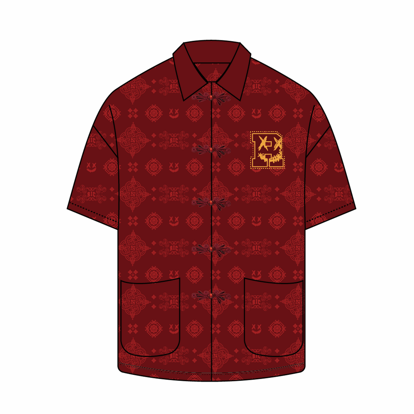 Mandarin Collar Shirt - 2025 New Year Limited 盘扣衬衫 2025新年款