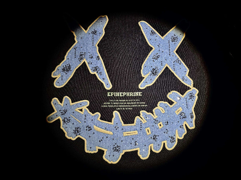 RIC Denim Obsession Ripped Smiley Tee 牛仔迷情撕裂笑脸短袖