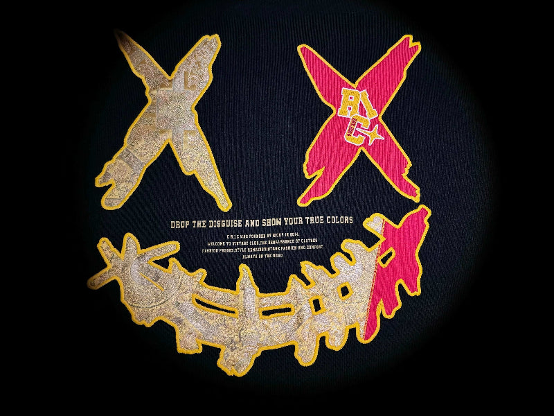 RickyisClown Exotic Camo Ripped Smiley Tee RIC异域伪装撕裂笑脸短袖