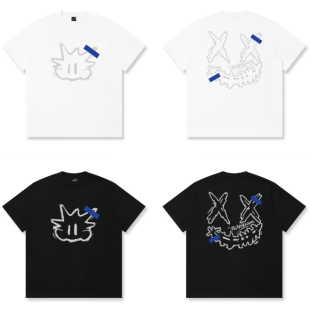 RickyisClown Polaroid Torn Smile Tee – Pineapple Head Limited RIC大头贴 撕裂笑脸短袖(菠萝头限定)