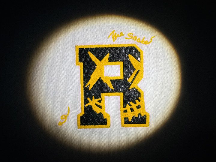 RickyisClown Cyborg Serpent Splatter Smiley Tee RIC机械蛇刷漆笑脸短袖