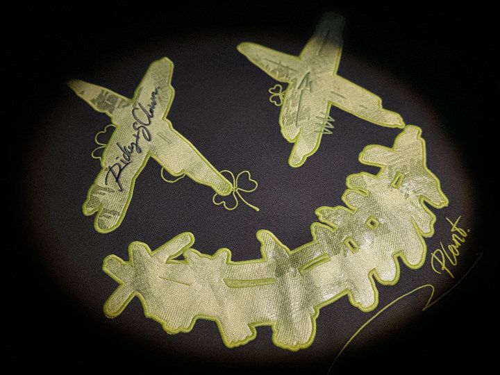 RickyisClown Shamrock Splatter Smiley Tee RIC三叶草刷漆笑脸短袖