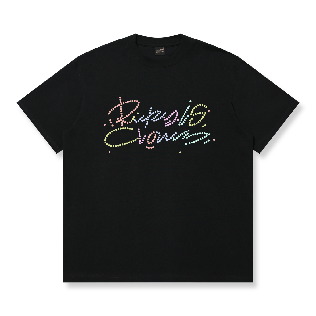RickyisClown"KALEIDOSCOPE DREAM" Ripped Smiley Tee RIC缤纷之梦撕裂笑脸短袖