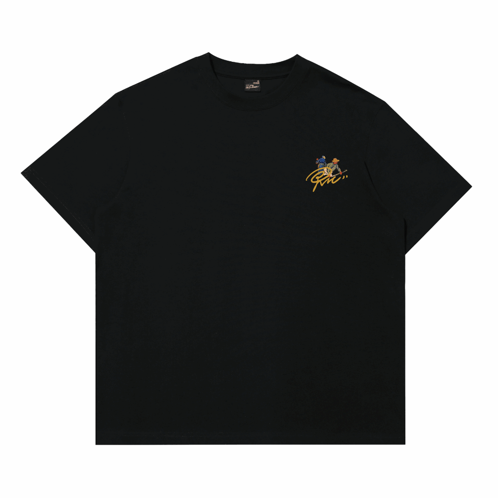 RIC "Golden Wheatfield" Printed Smiley Tee “金色麦田”印花笑脸短袖