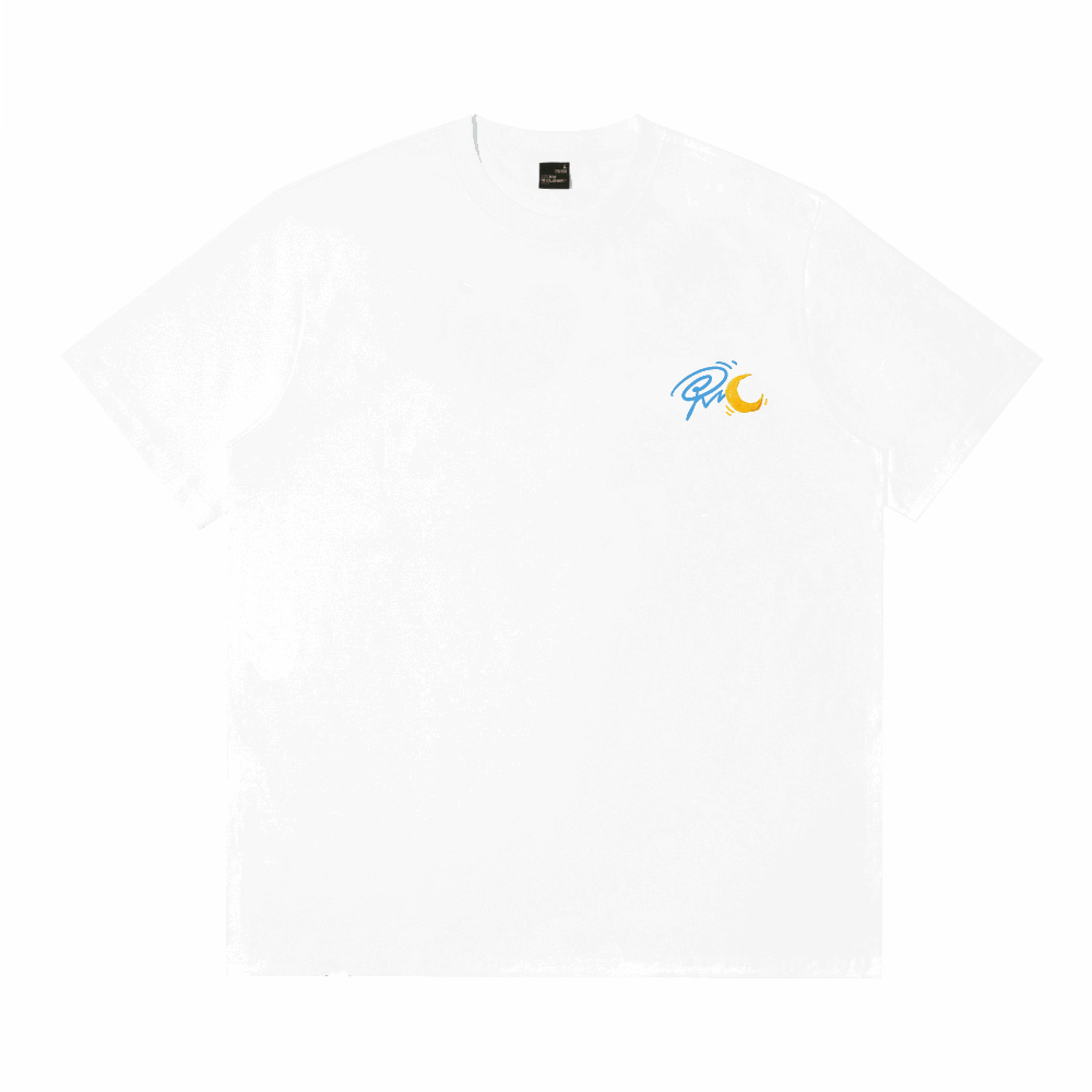 RIC Art Limited "Starry Goodbye" Print Smiley Tee 艺术限定“再见星空”印花笑脸短袖