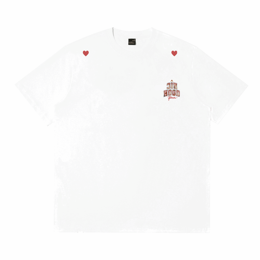 RIC“Geometry Fun ” Embroidered Patch Smiley Tee “几何趣味”贴布绣笑脸短袖