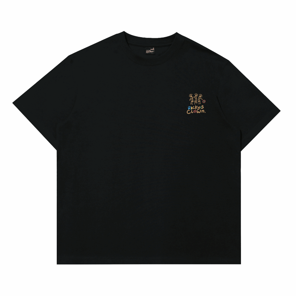 RIC "Stone Age" Embroidered Patch Smiley Tee “石器时代”贴布绣笑脸短袖