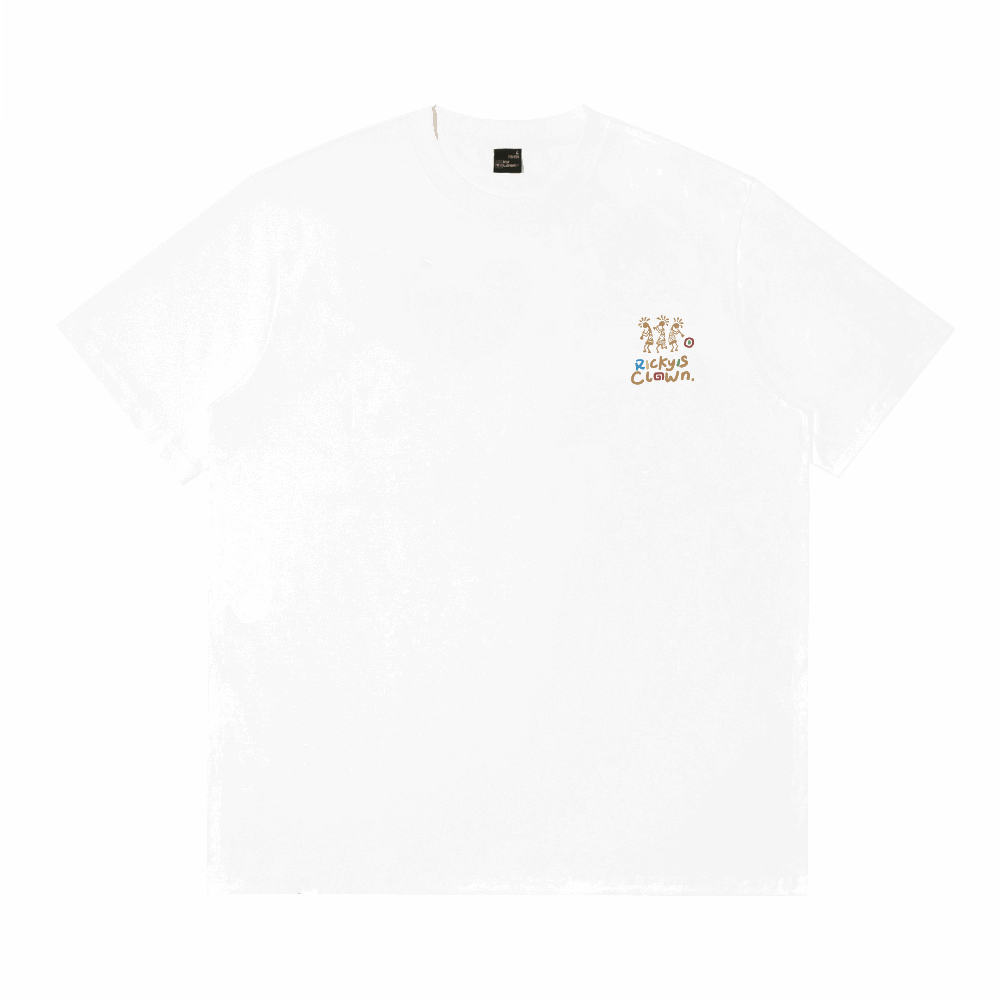 RIC "Stone Age" Embroidered Patch Smiley Tee “石器时代”贴布绣笑脸短袖