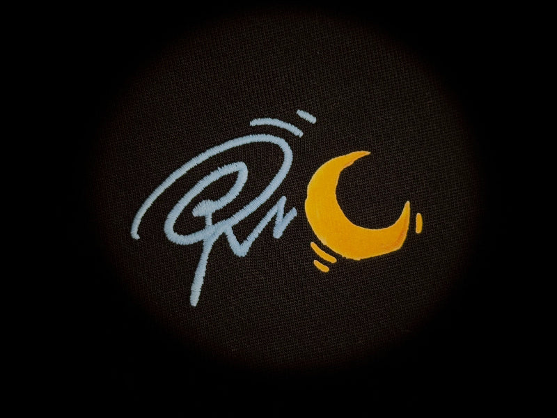RIC Art Limited "Starry Goodbye" Print Smiley Tee 艺术限定“再见星空”印花笑脸短袖