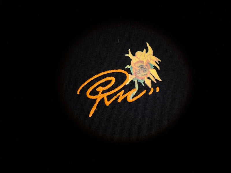RIC Art Limited "Sunflower" Print Smiley Tee艺术限定“向日葵”印花笑脸短袖