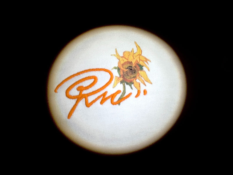 RIC Art Limited "Sunflower" Print Smiley Tee艺术限定“向日葵”印花笑脸短袖