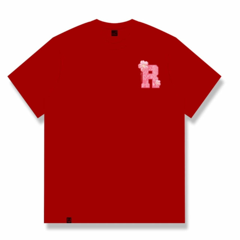RickyisClownFloral Serpent Ripped Smiley Tee RIC花海蛇撕裂笑脸短袖