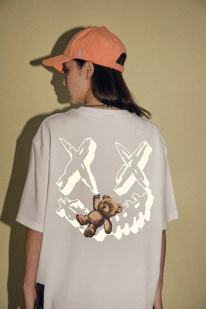 RIC Gothic Bear Batwing Tee 哥特小熊蝙蝠袖