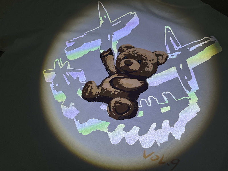 RIC Gothic Bear Batwing Tee 哥特小熊蝙蝠袖