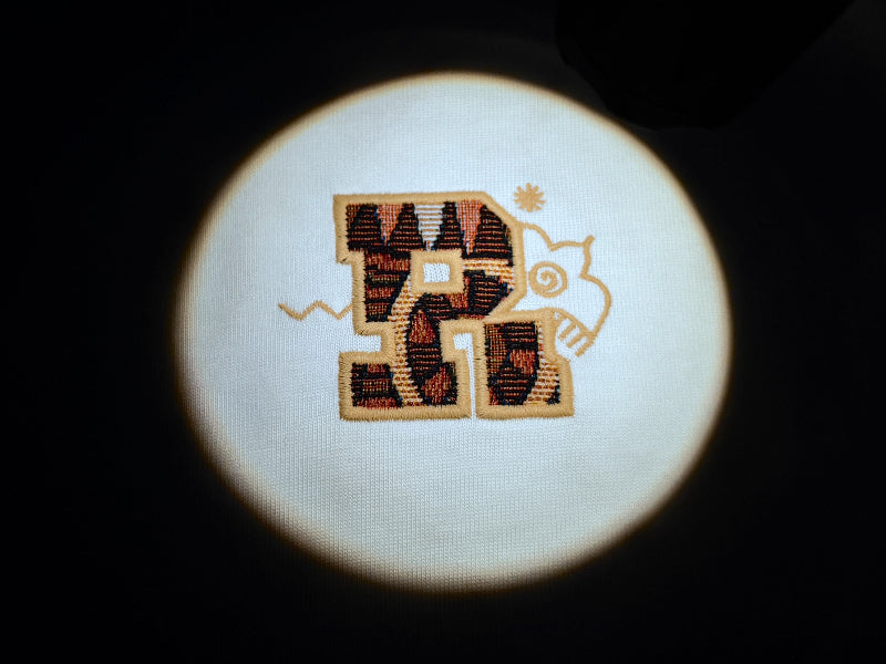 RickyisClown"Sun Tribe" Embroidered Patch Smiley Tee RIC“太阳部落”贴布绣笑脸短袖