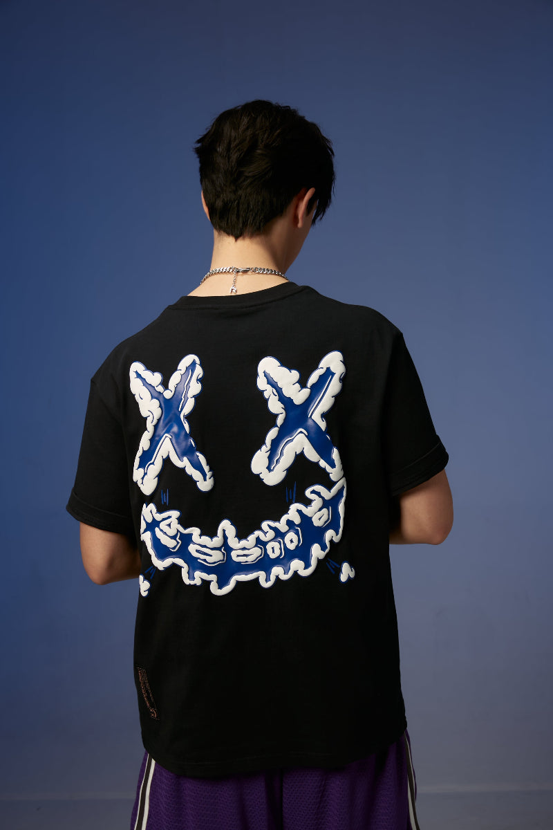 Rickyisclown Cloud Paradise Joker Smiley Tee RIC白雲樂園撕裂笑臉T恤
